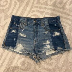 AEO denim shorts